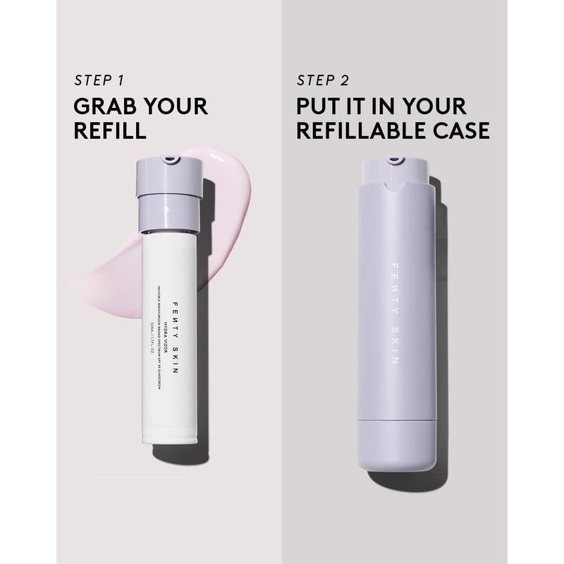 Fenty Skin Daily Essentials Duo: Hydra Vizor Invisible SPF 30 Moisturizer + Mini Total Cleans’R