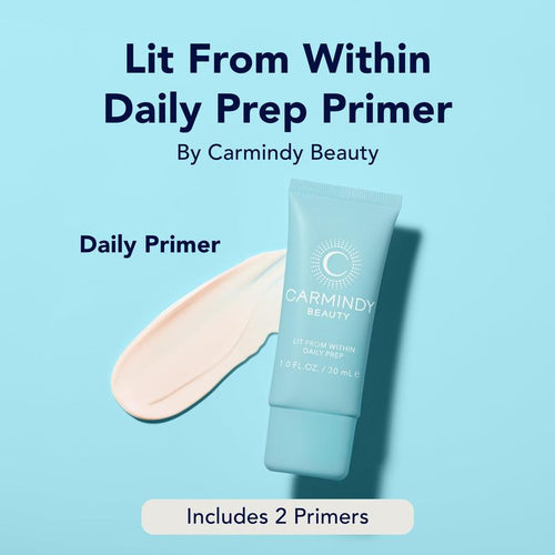 Carmindy Beauty - Lit from within Daily Prep Primer - 2 Pack Makeup Moisturizer
