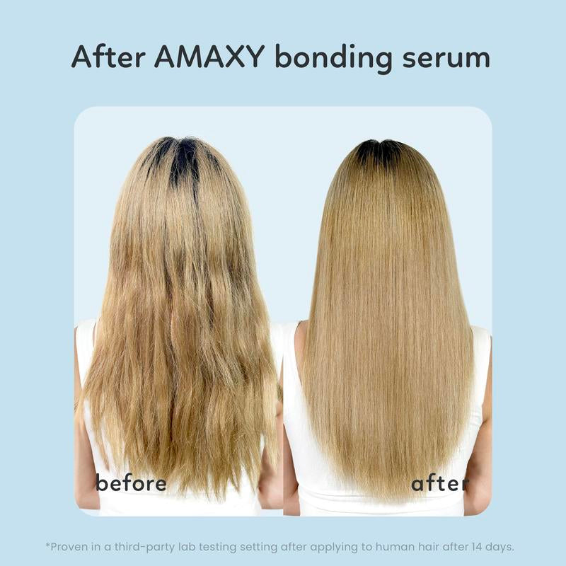 AMAXY Ultimate Healthy Hair Routine Set | 3 Options, Deep Conditioning Hair Mask,Leave-In Repair Hair Serum, Hair Vitamin Oil (3 Full Size), Free Gift 3 Pink Satin Scrunchies, Natural Hair Care Kit, for Damaged Hair, Split Ends, All Hair Types