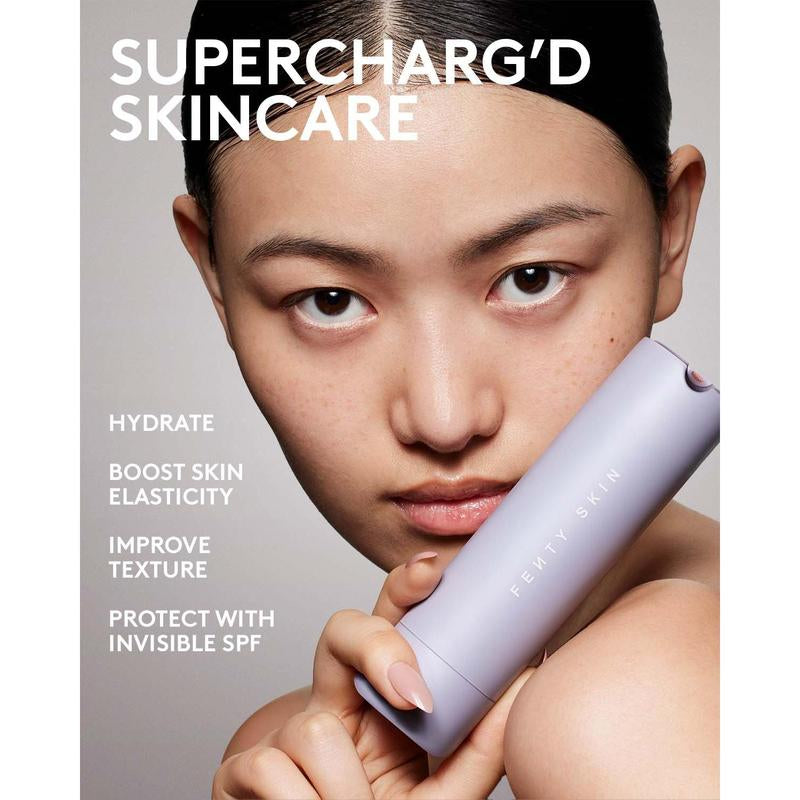 Fenty Skin Daily Essentials Duo: Hydra Vizor Invisible SPF 30 Moisturizer + Mini Total Cleans’R