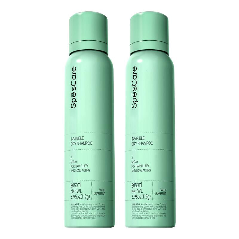 Spēscare Invisible Dry Shampoo Sweet Grapefruit Scent 3.95Oz Instant Fresh Volumizing Hair Dry Shampoo Absorbs Oil, Quick-Dispering Fragrance Cleansing