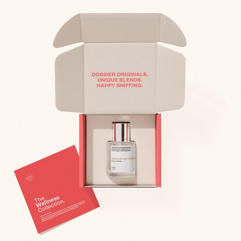 The Wellness Collection, Dossier Originals, 50Ml, Sage & Black Tea Renew Allure Best of Beauty 2024, Ginger & Grapefruit Zing, Rose & Basil Bliss