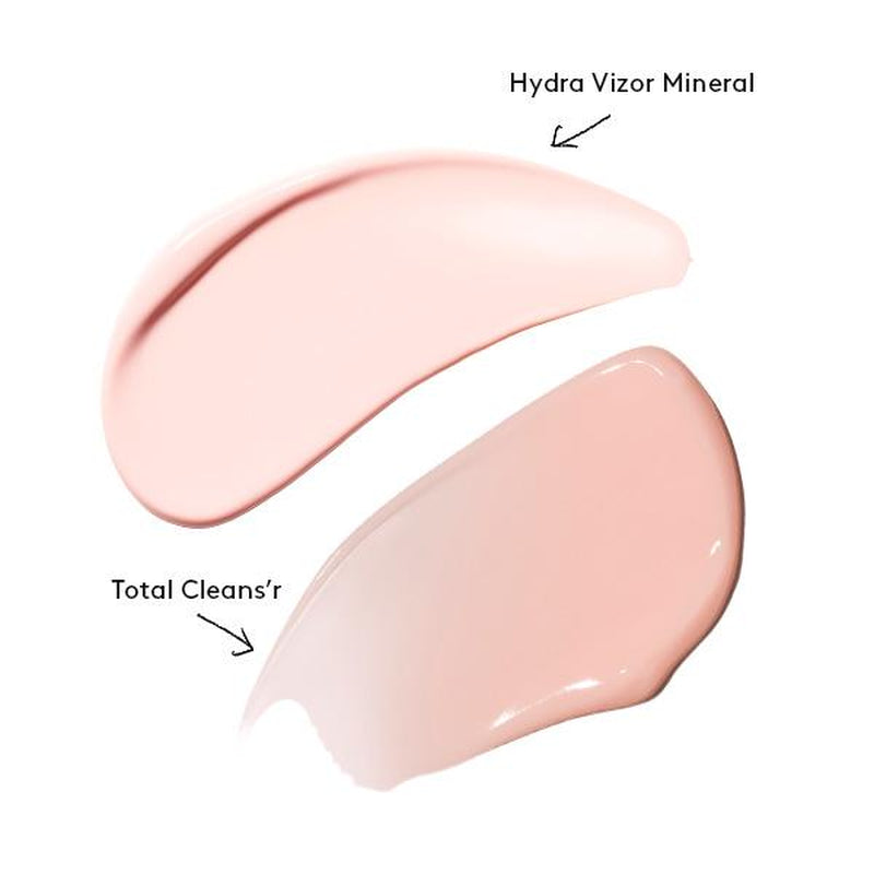 Fenty Skin Daily Essentials Duo: Hydra Vizor Invisible SPF 30 Moisturizer + Mini Total Cleans’R
