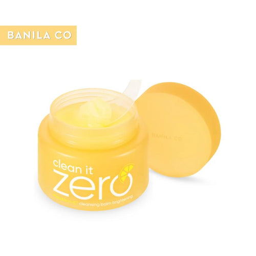 Clean It Zero Mandarin-C Cleansing Balm Brightening, Hypoallergenic Vegan Facial Cleanser